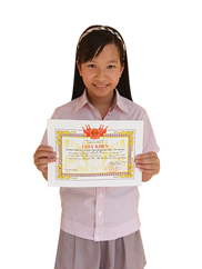 Nguyen Minh Hien_class 5D_3rd Place in Writing Test in 2012 and 2013